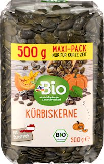 Tekvicové jadierka - lúpané dmBio