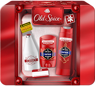 Poklon-paket Captain Tin Box Old Spice