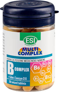 MULTI COMPLEX B COMPLEX + Selen i Coenzym Q10 tablete - dodatak ishrani ESI