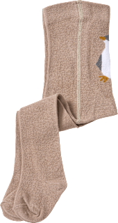 Strumpfhose mit Pinguin-Motiv, braun, Gr. 62/68 ALANA