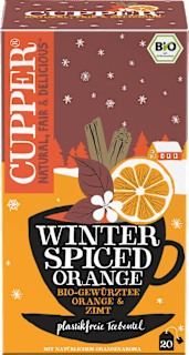 Gewürztee "Winter Spiced Orange" mit Orange & Zimt (20 Beutel) Cupper