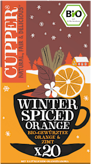 Gewürztee "Winter Spiced Orange" mit Orange & Zimt (20 Beutel) Cupper