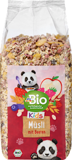 Detské müsli s bobuľovým ovocím dmBio