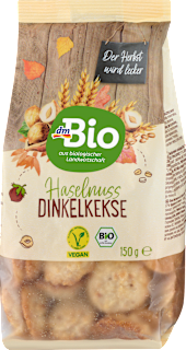 Dinkelkekse Haselnuss dmBio