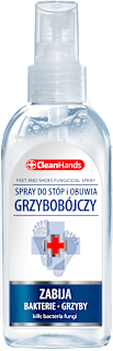 Spray grzybobójczy do stóp i obuwia CleanHands