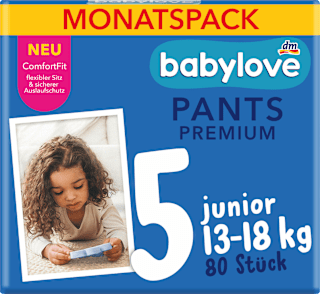 Scutece chiloțel premium numărul 5 babylove