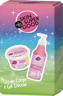 Set regalo con scrub corpo e gel doccia SKIN SUPER GOOD