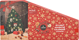 Bylinný adventný kalendár Stromček 2025 Leros