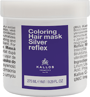 Mască de păr nuanțatoare Silver Reflex Kallos