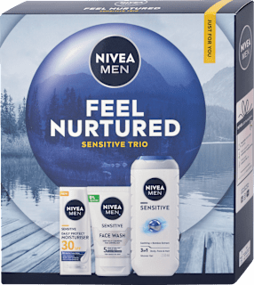 Darčekové balenie Feel Nurtured Sensitive Duo NIVEA MEN