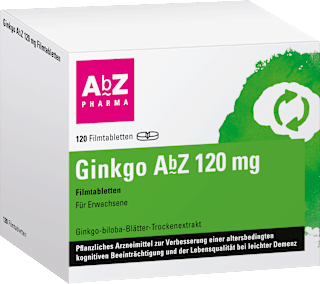 AbZ Pharma Ginkgo AbZ 120 mg Filmtabletten AbZ Pharma