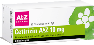 AbZ Pharma Cetirizin AbZ 10 mg Filmtabletten AbZ Pharma
