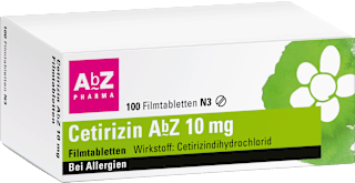 AbZ Pharma Cetirizin AbZ 10mg Filmtabletten AbZ Pharma