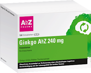 AbZ Pharma Ginkgo AbZ 240 mg Filmtabletten AbZ Pharma