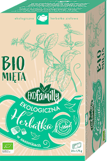 Herbata ziołowa Mięta BIO (20 x 1,75 g) EKOfamilly