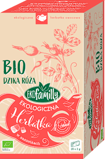 Herbata owocowa Dzika róża BIO (20 x 2 g) EKOfamilly