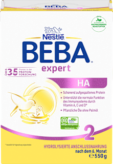 Folgemilch Expert HA 2 nach dem 6. Monat Nestlé BEBA