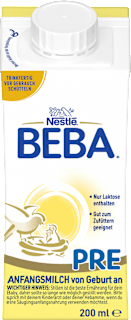 Anfangsmilch Pre trinkfertig von Geburt an Nestlé BEBA
