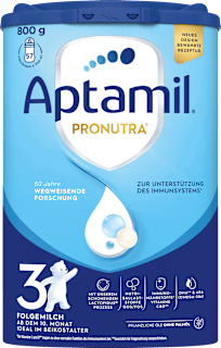 Folgemilch 3 Pronutra ab dem 10. Monat Aptamil