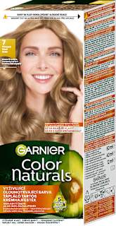 barva na vlasy 7 přirozená blond GARNIER Color naturals