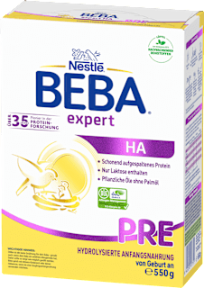 Anfangsmilch Expert HA Pre von Geburt an Nestlé BEBA