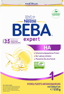 Anfangsmilch Expert HA1 von Geburt an Nestlé BEBA