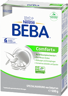 Spezialnahrung Comfort + von Geburt an Nestlé BEBA