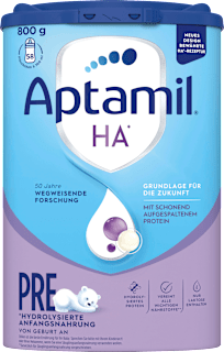 Anfangsmilch Pre HA von Geburt an Aptamil