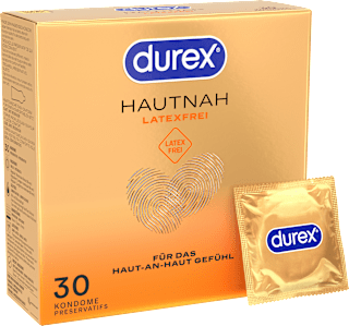 Kondome Hautnah, latexfrei, Breite 56mm Durex