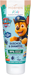 Kids sprchový gel + šampon a balzám na vlasy borůvková vůně Paw Patrol Mabyen