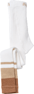 Thermoleggings mit Ripp-Struktur, beige, Gr. 98/104 ALANA
