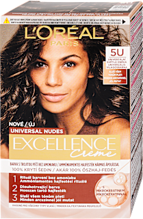 Tartós hajfesték, világosbarna 5U L'ORÉAL PARiS EXCELLENCE Creme