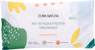 Antibakteriális törlőkendő DORA NATURA