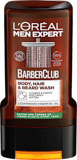 sprchový gel 3 v 1 Barber Club L'ORÉAL PARiS MEN EXPERT