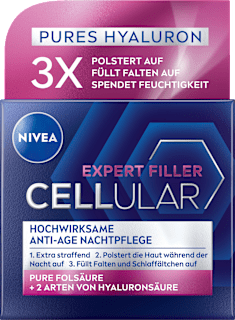 Nachtcreme Anti Age Cellular Expert Filler NIVEA