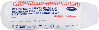 Ovínadlo hydrofilné elastické 8cm x 4m HARTMANN