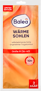 Wärmesohlen Gr. 36-40, M (2 Paar) Balea