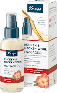 Massageöl Rücken & Nacken wohl  Kneipp