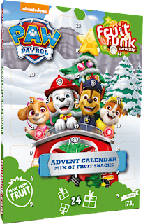 adventní kalendář Paw Patrol 2026 Fruitfunk