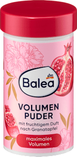 pudr pro objem vlasů Volumen Pomegranate Balea