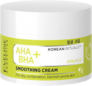 Krem wygładzający dzień/noc AHA BHA+ Korean Rituals EVELINE COSMETICS