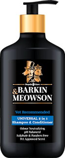 Универсален 2-в-1 Шампоан & Балсам BARKIN&MEOWSON