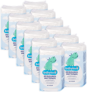 Blazinice od 100 % pamuka, 12 x 60 kom. babylove