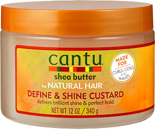 Shea Butter Define & Shine Custard krema za definisanje kovrdža cantu