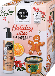 Darčekové balenie Holiday Bliss Elegant Body Spa Set organic shop