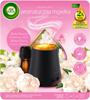 Difuzor cu uleiuri esențiale și rezervă Bujor AIRWICK