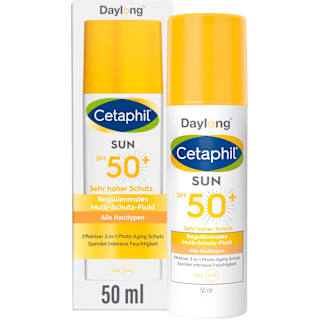 Cetaphil Daylong SPF 50+ Multi-Schutz-Sonnenfluid Gesicht Cetaphil Daylong