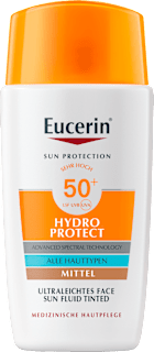 Eucerin Sun Protection Hydro Protect Face Sun Fluid Tinted LSF 50+ Mittel  Eucerin