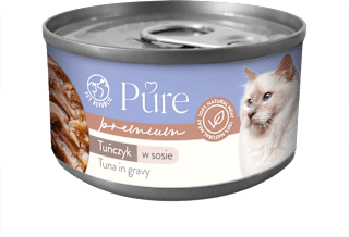 Mokra karma dla kota Pure, tuńczyk w sosie PET REPUBLIC Pure