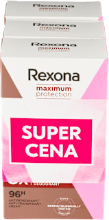 maximum protection antiperspirant Confidence 3x45ml Rexona